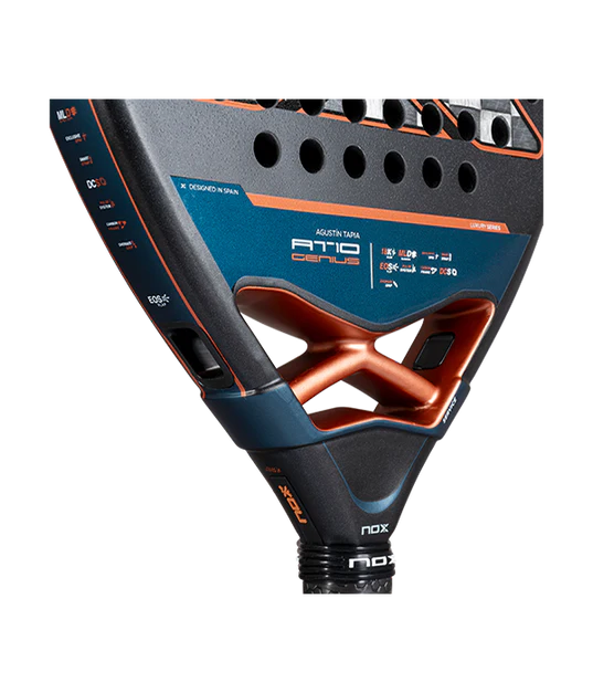 Nox AT10 Genius Attack 18K 2025 Racket Agustín Tapia